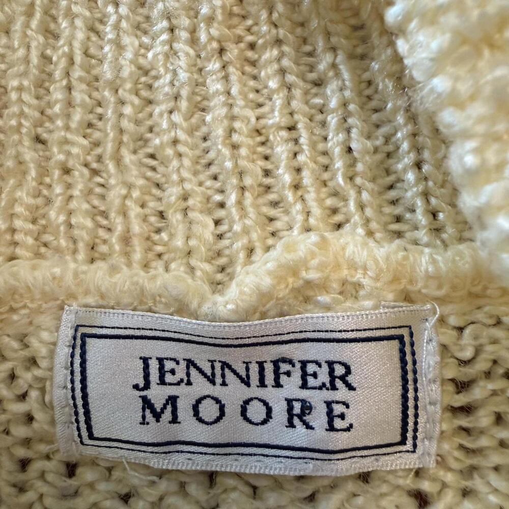 Vintage Jennifer Moore butter yellow knit sweater - Picture 6 of 6